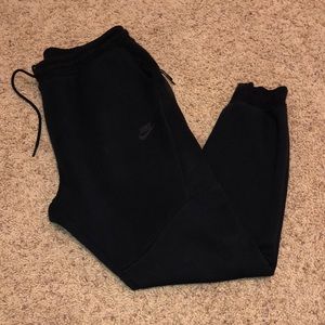 Nike size large black joggers